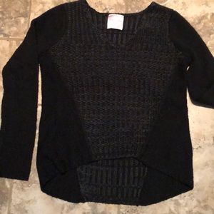 Black and Gray Sweater